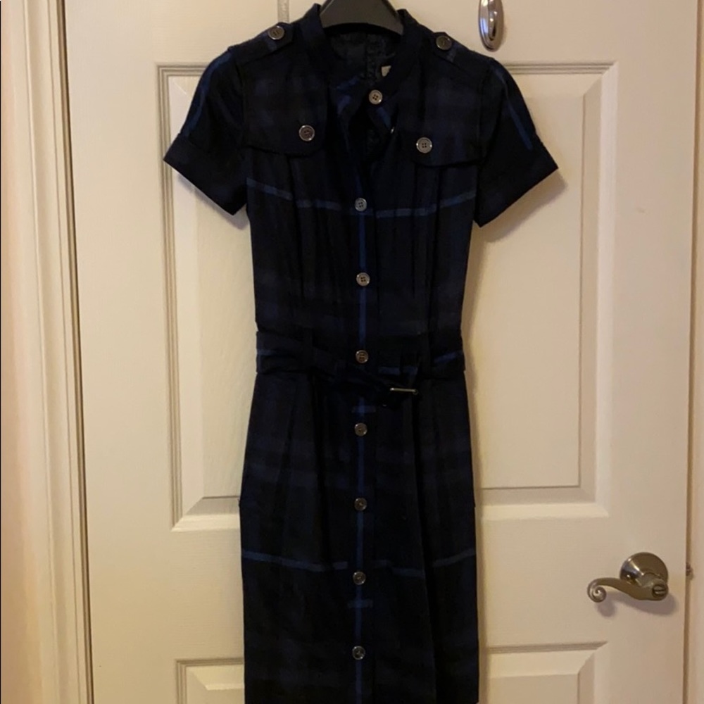 Burberry Brit  Wool Dress Size 2